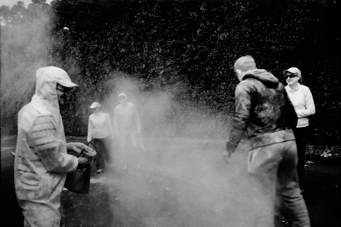 The flour battle