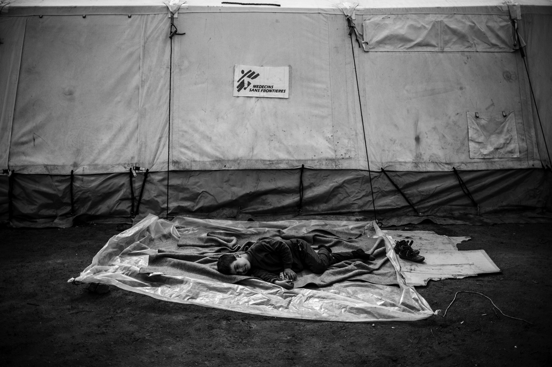 Stranded at Idomeni
