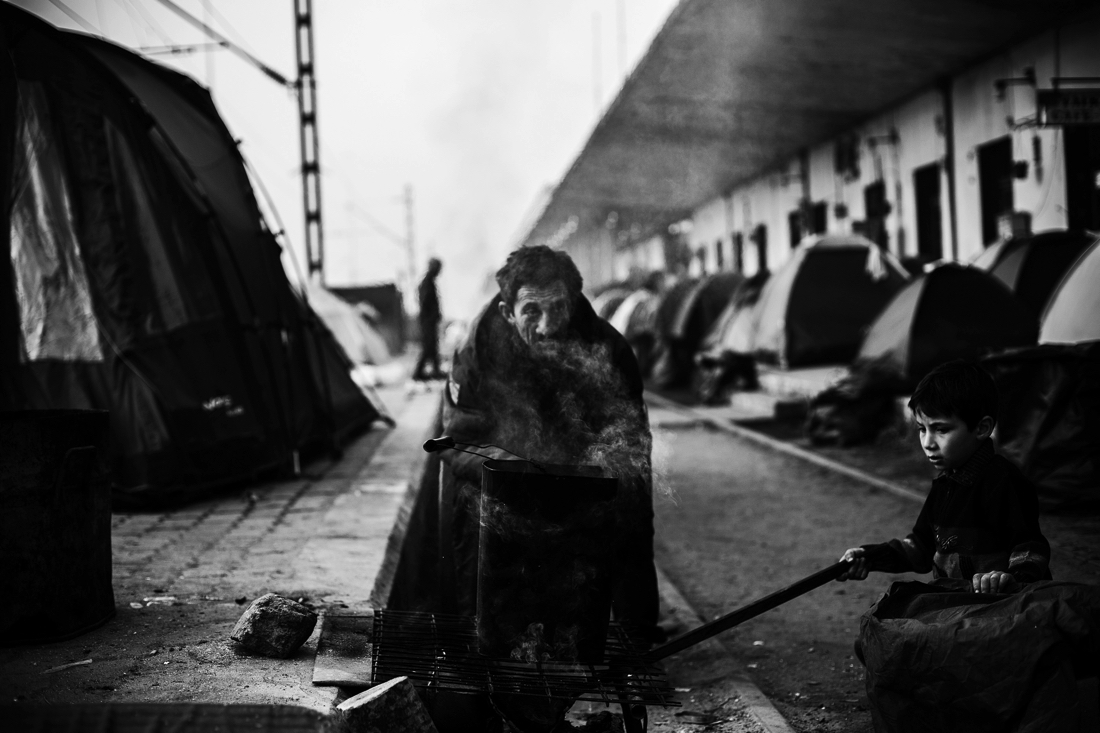 Stranded at Idomeni