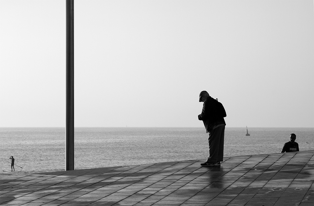 Walking and watching