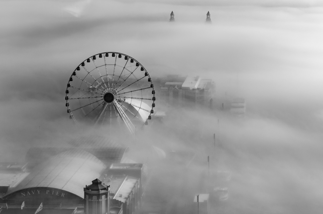 Above the clouds