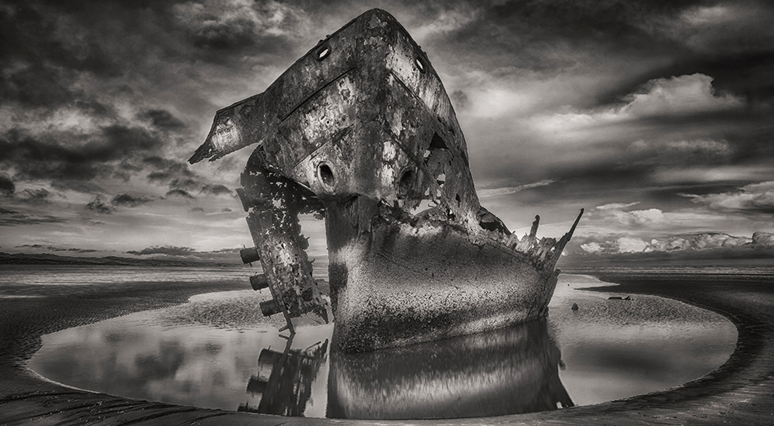 Wrecks Along The Coastline Of Ireland.