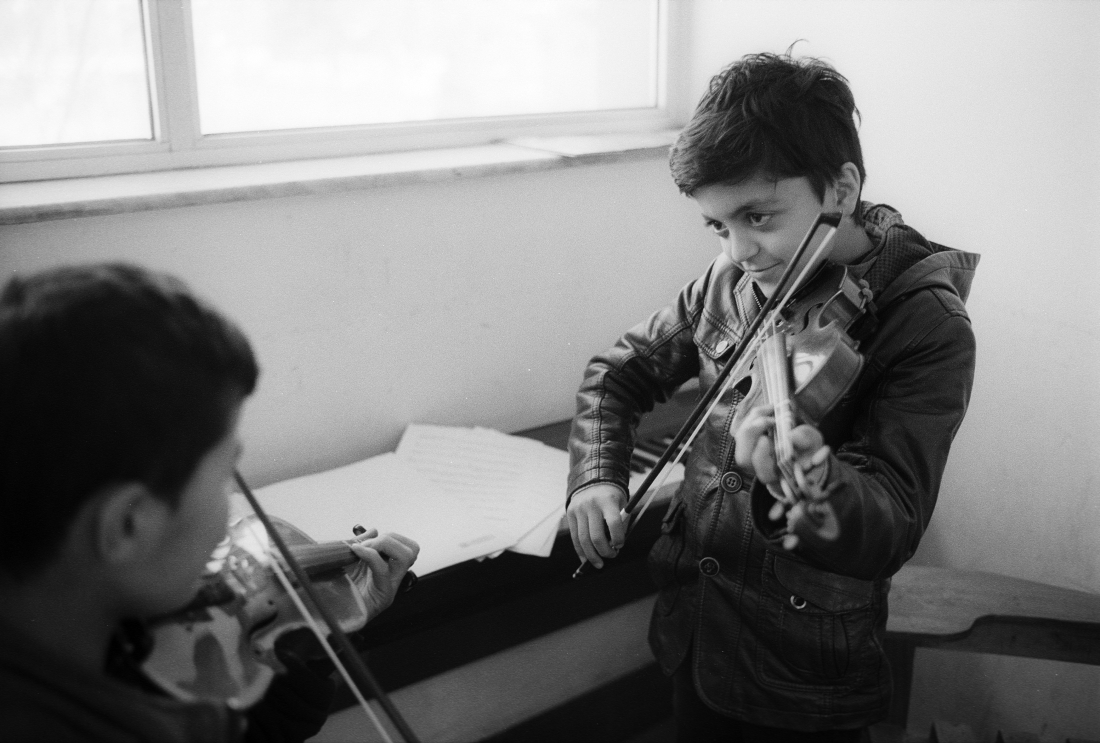 Portrait of the Afghan National Institute of Music in Kabul, 2017