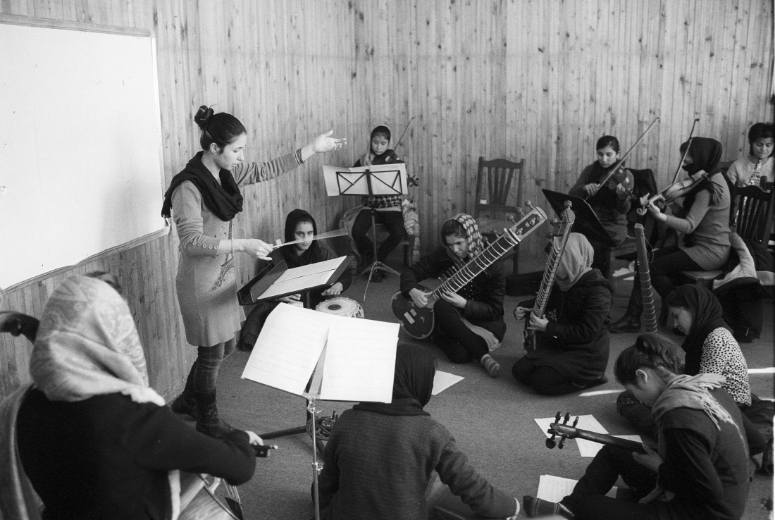Portrait of the Afghan National Institute of Music in Kabul, 2017