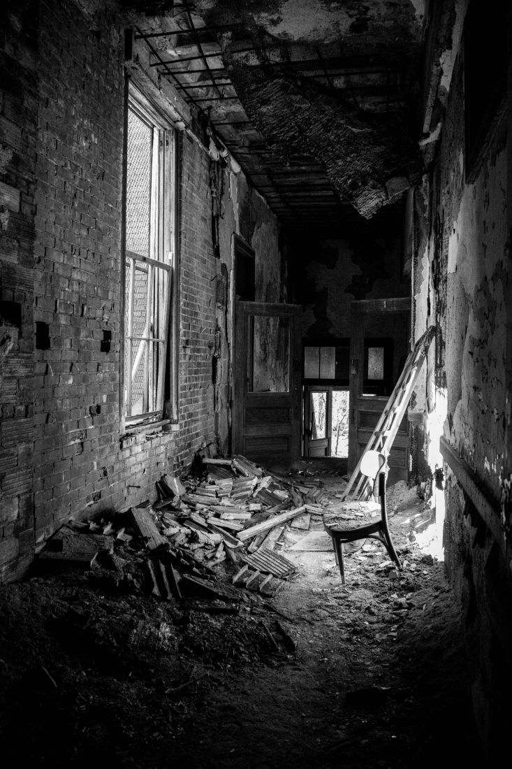 An abandoned city