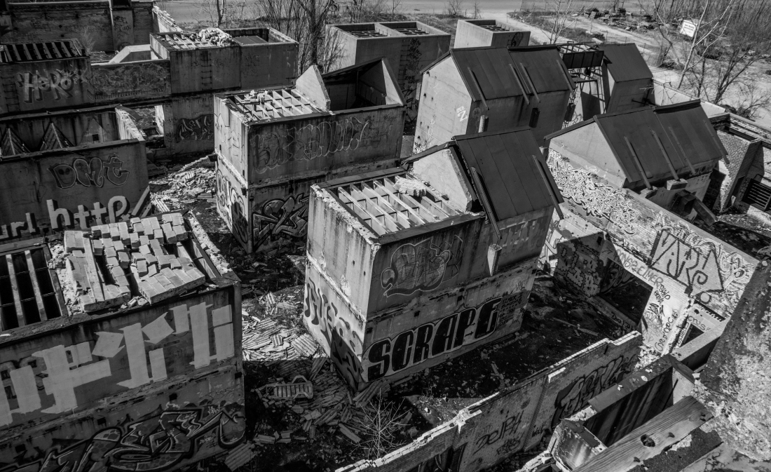 An abandoned city