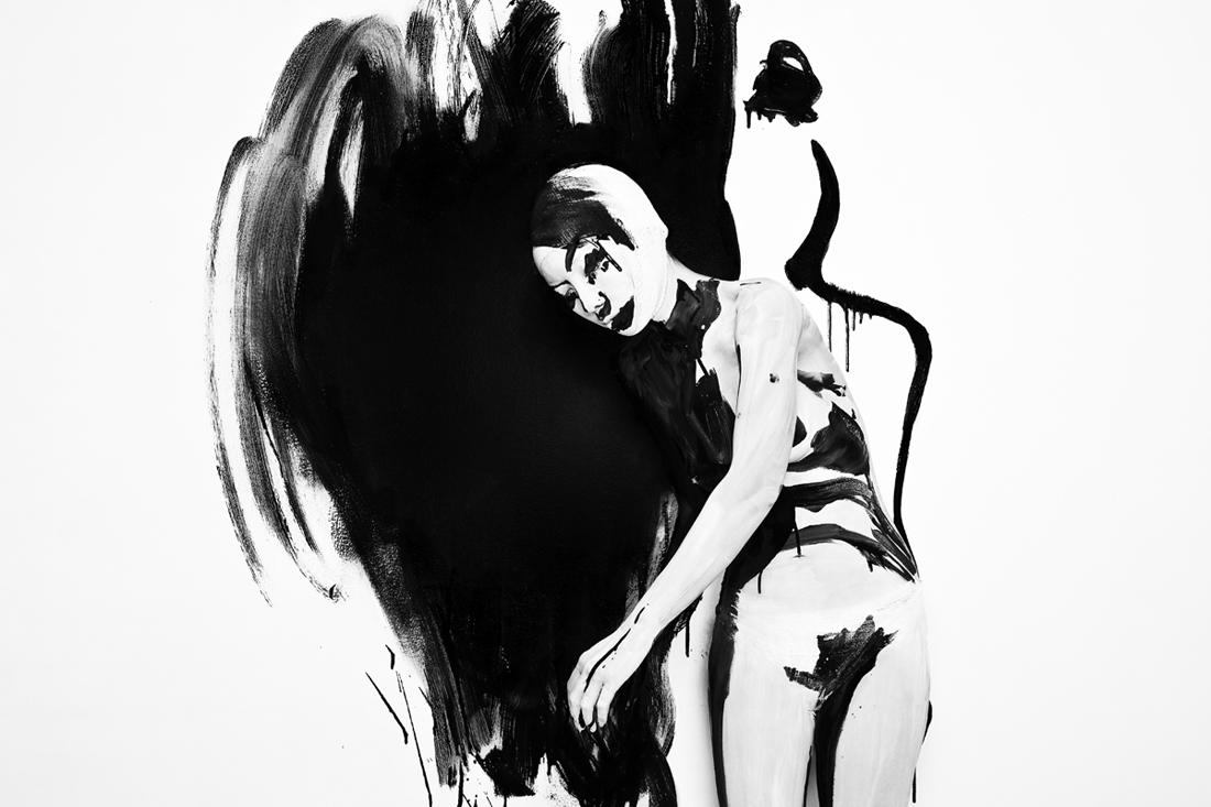 Metamorphosis. Black Butterfly