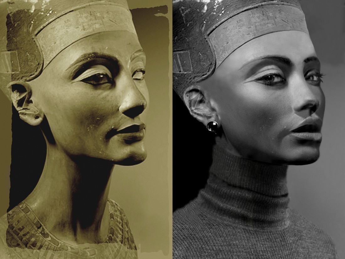 When the sculptures change of century ...