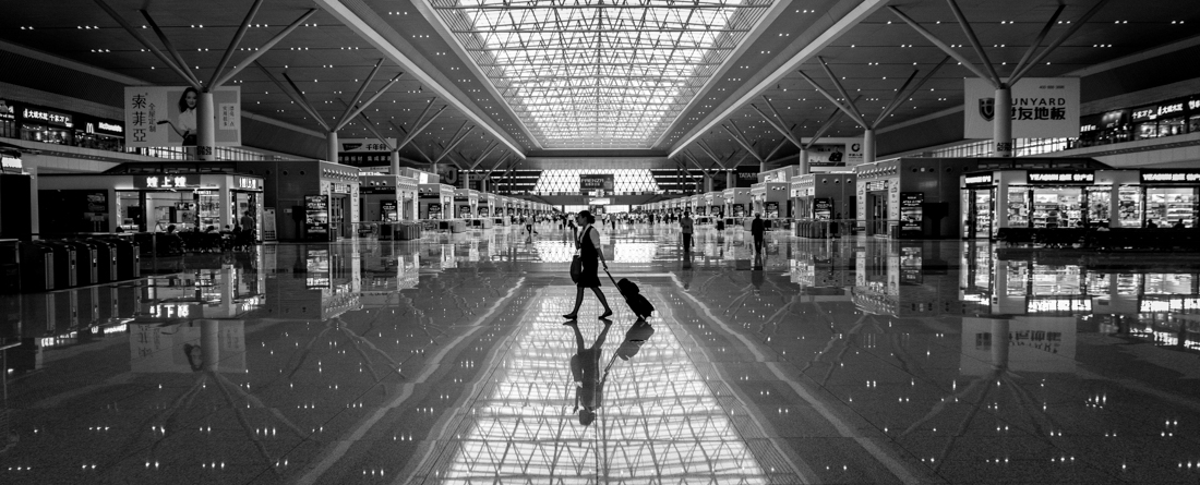 Symmetry in the train station