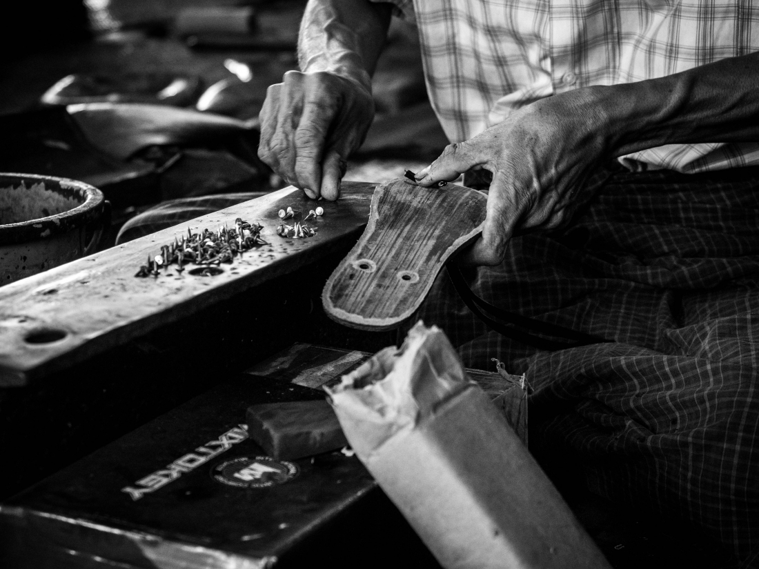 The shoe factory