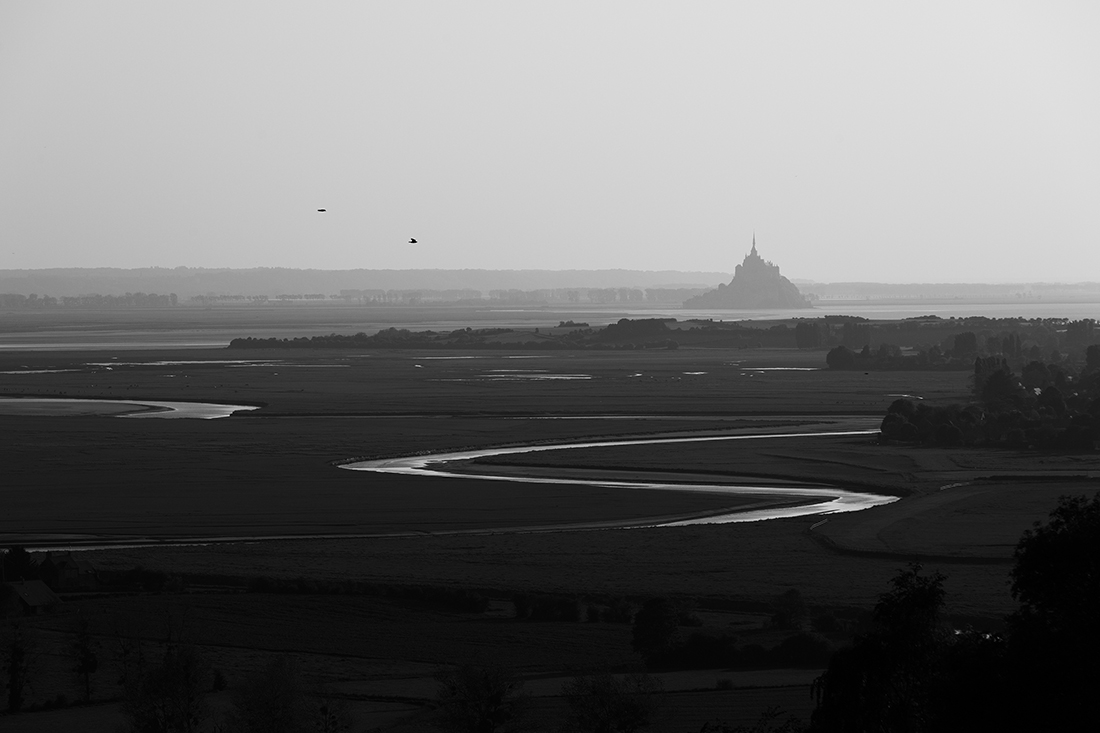 The bay of Mont-Saint-Michel