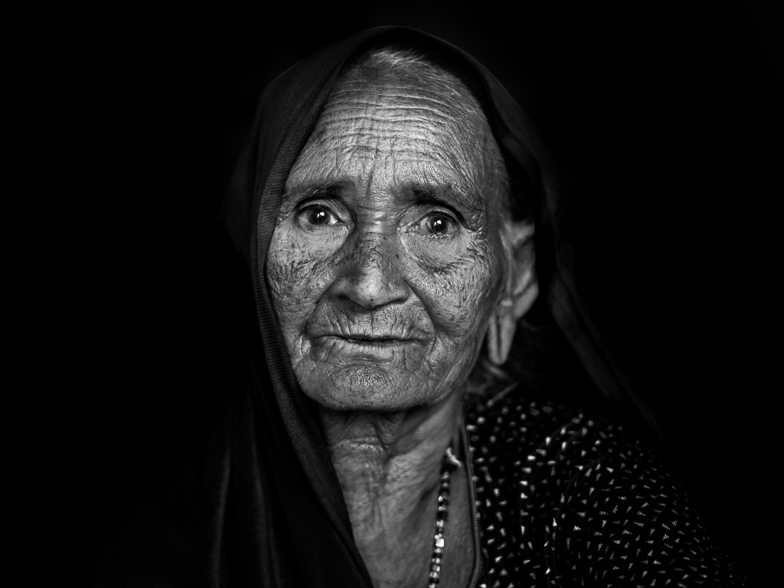 Bishnoi Old Lady