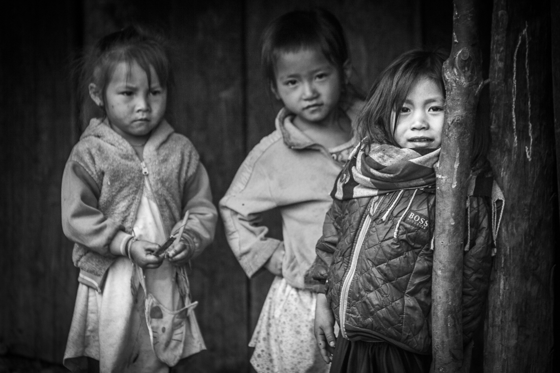 The children of Laos