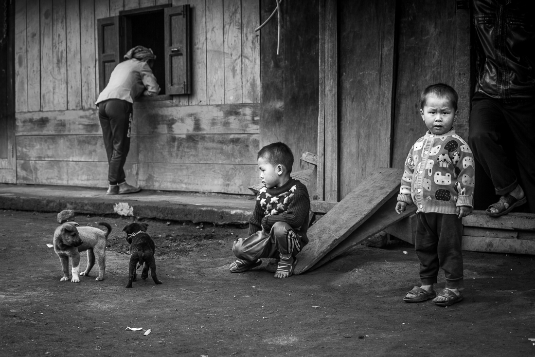 The children of Laos