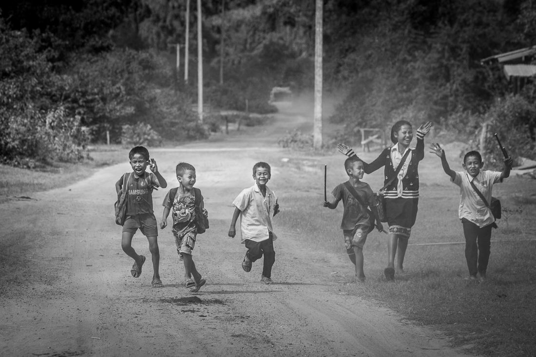 The children of Laos