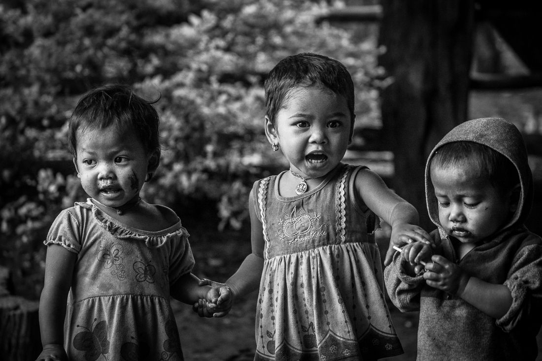 The children of Laos