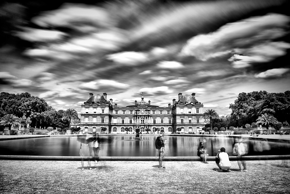 Paris Under Dramatic Skies