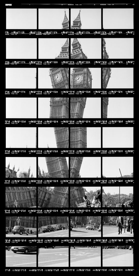 Fractured Architecture in Black & White