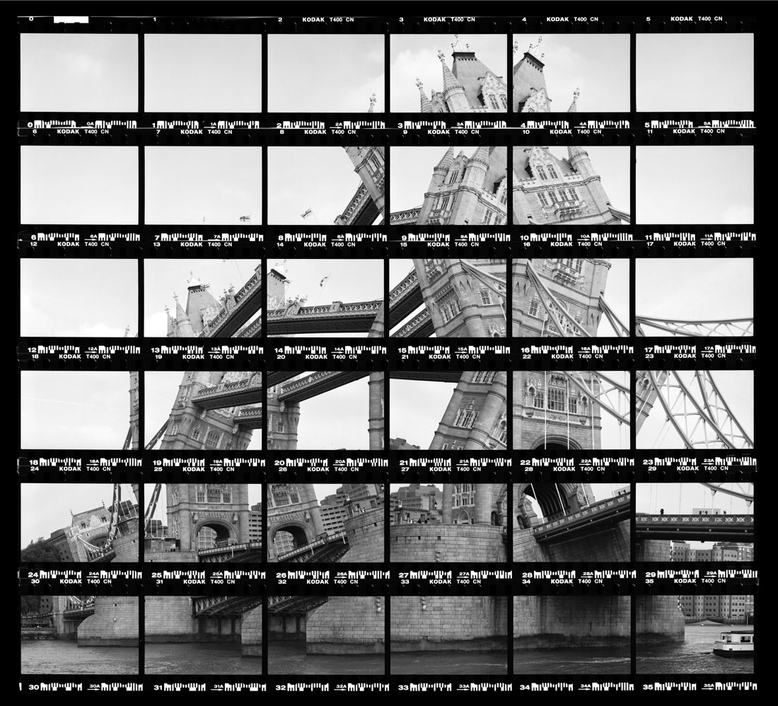 Fractured Architecture in Black & White