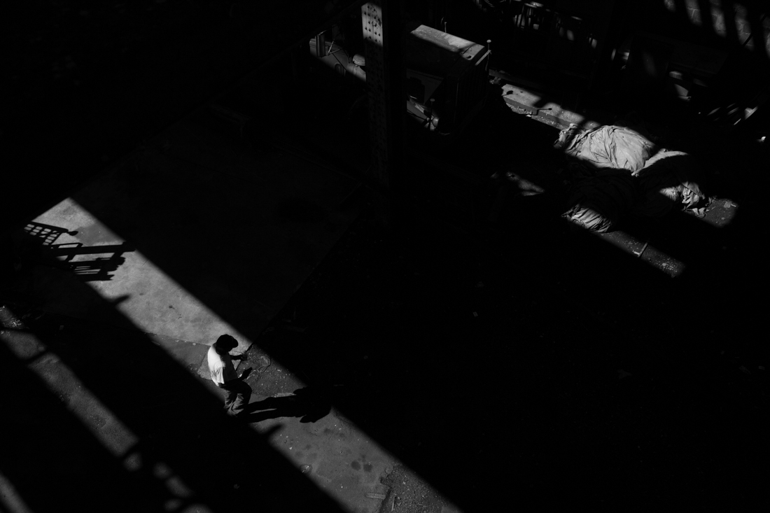 Light on 