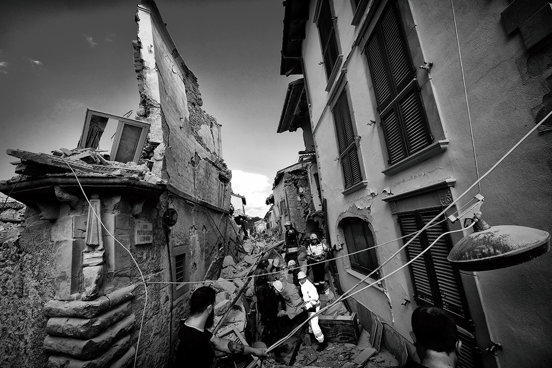Earthquake in central Italy