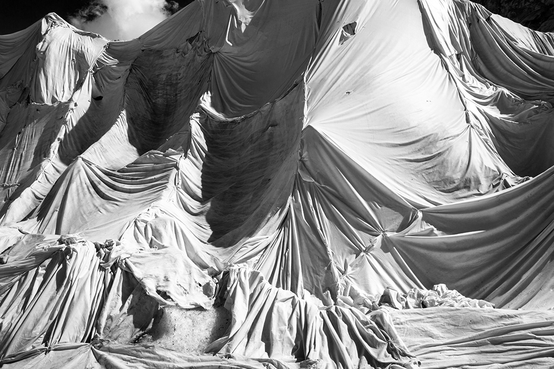 Wrapped Dying Glacier