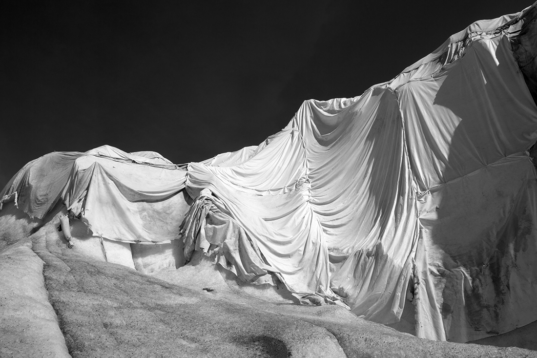 Wrapped Dying Glacier