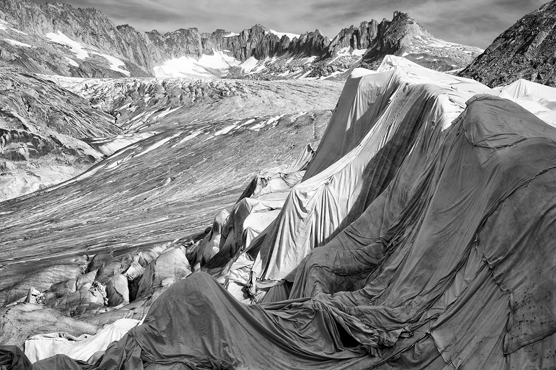 Wrapped Dying Glacier