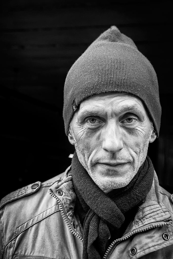 Wild Violets . Street Portraits
