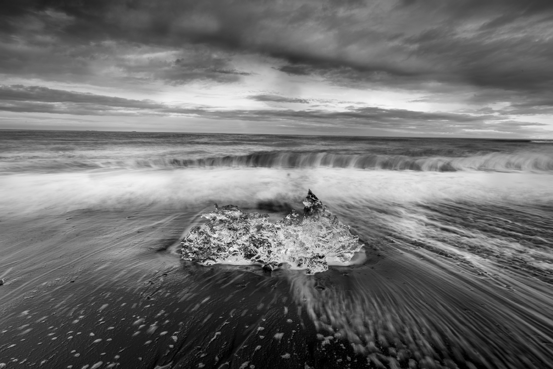 Iceland Black And White