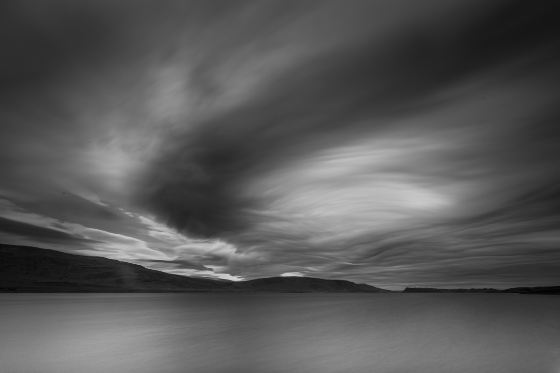 Iceland Black And White