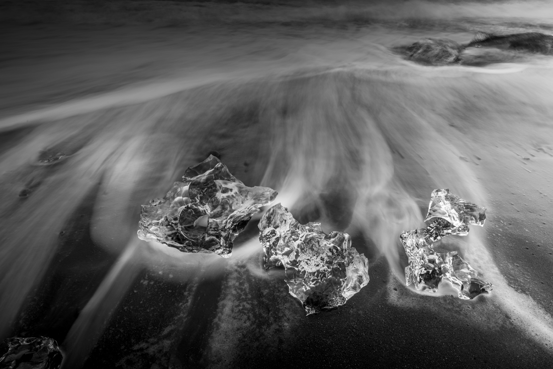 Iceland Black And White