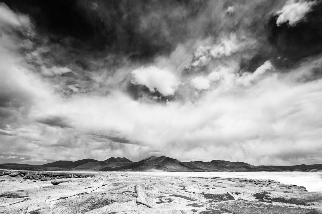 Under the clouds in the Volcanic Andes
