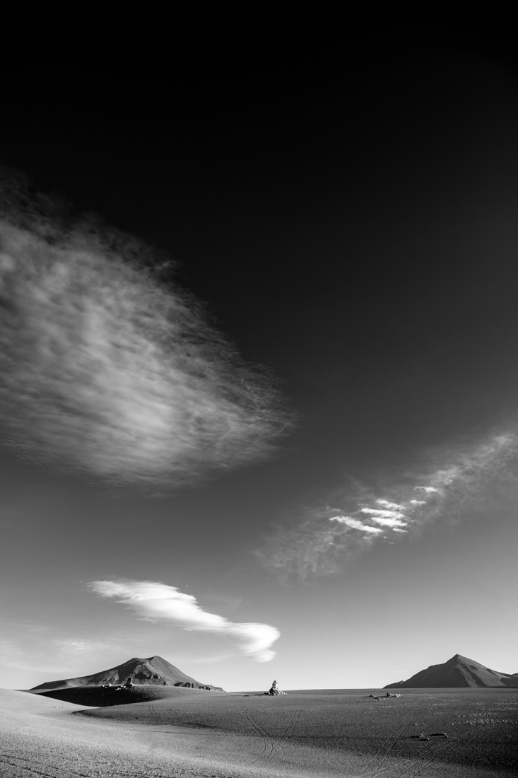 Under the clouds in the Volcanic Andes