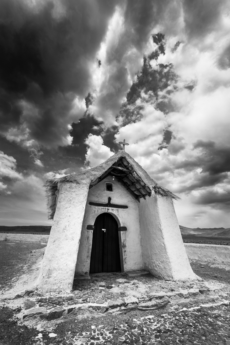 Under the clouds in the Volcanic Andes