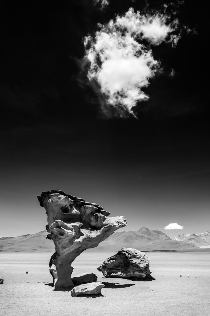 Under the clouds in the Volcanic Andes