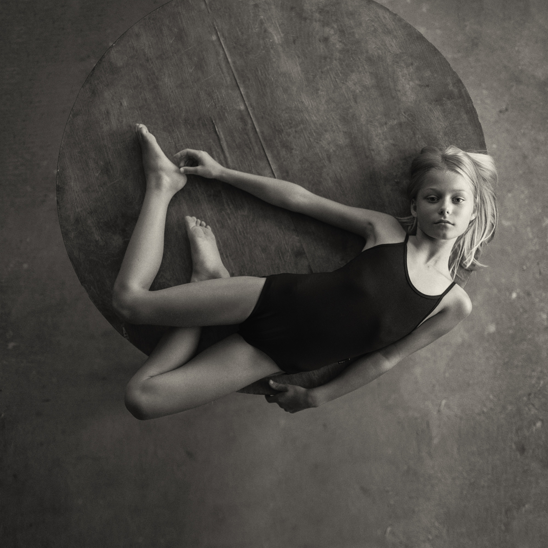 Portraits of young women.