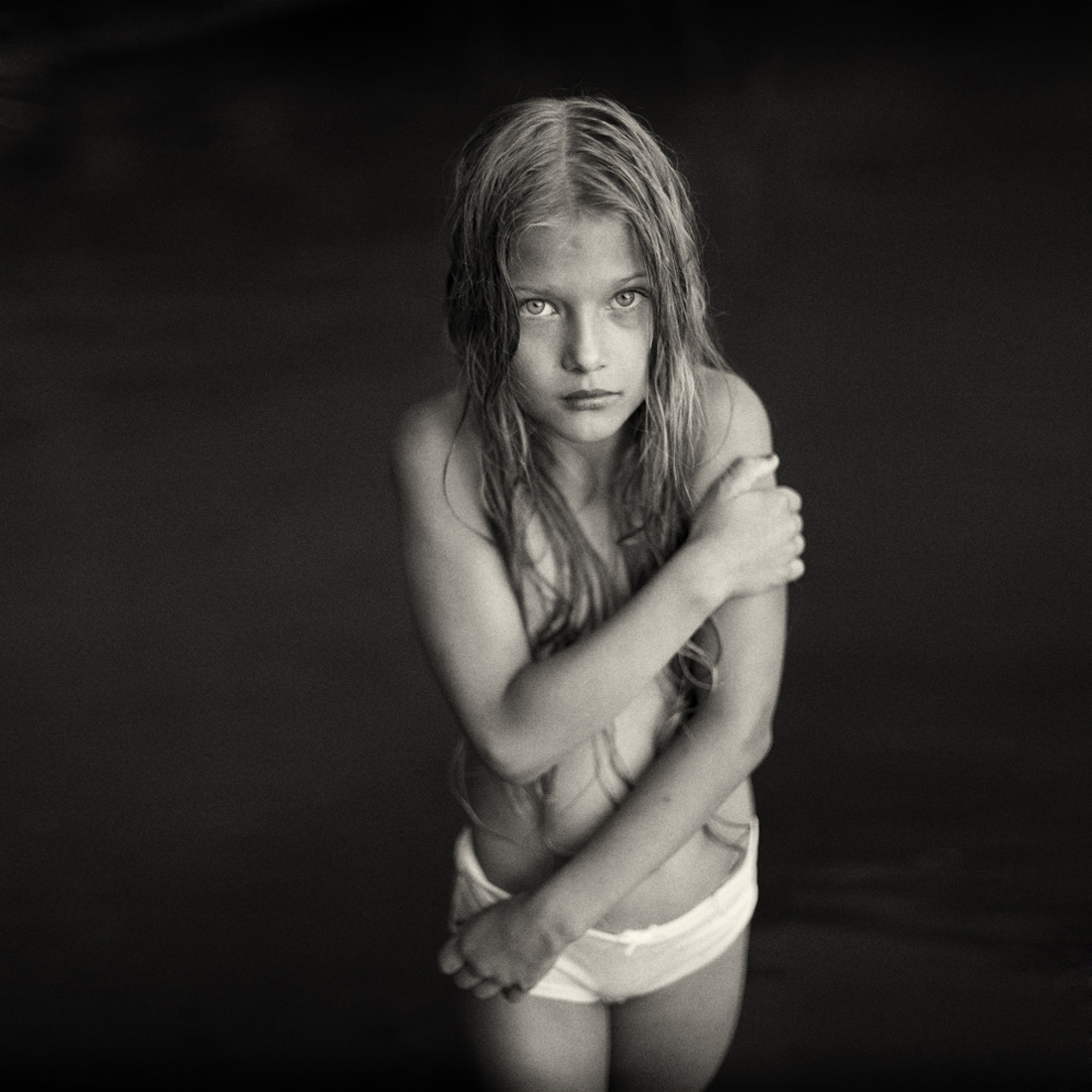 Portraits of young women.