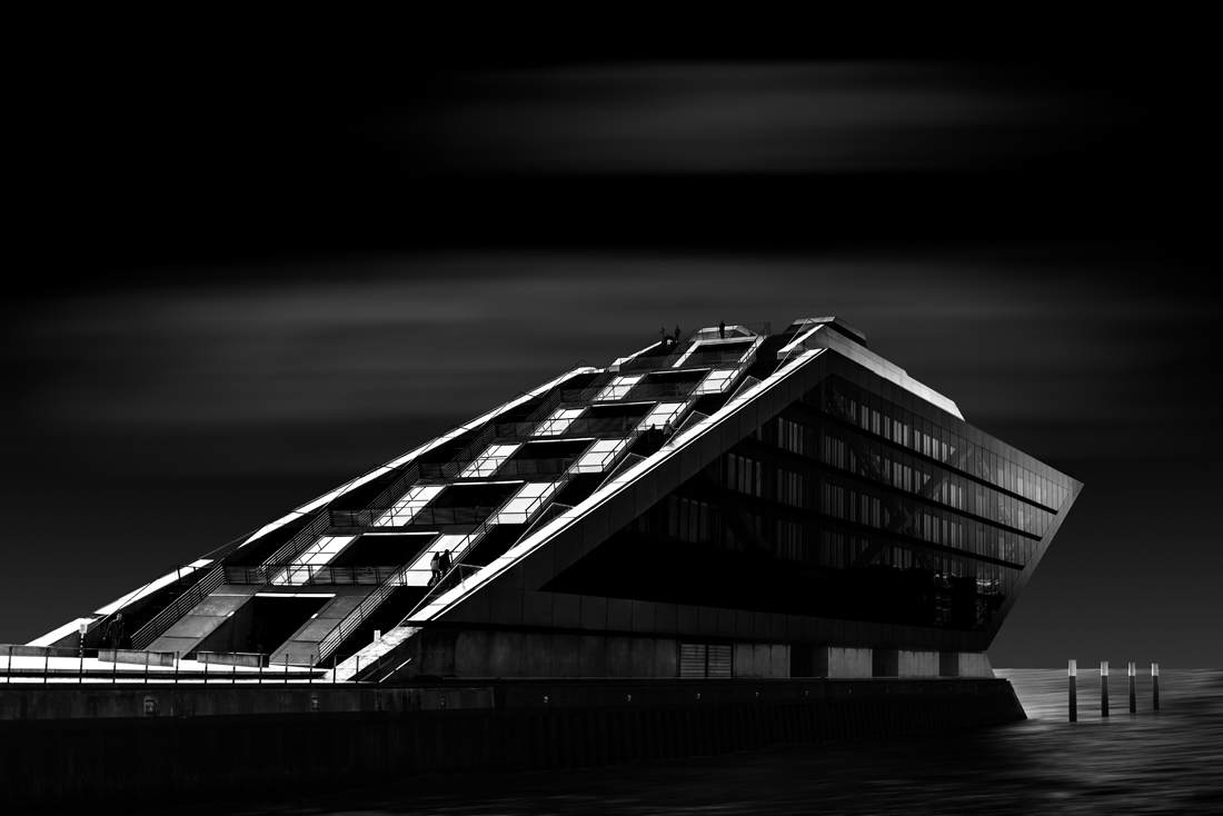 Black&White City View