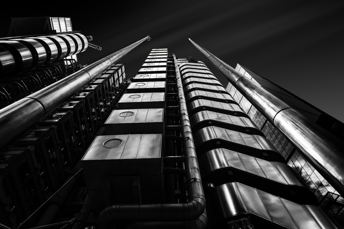 Black&White City View
