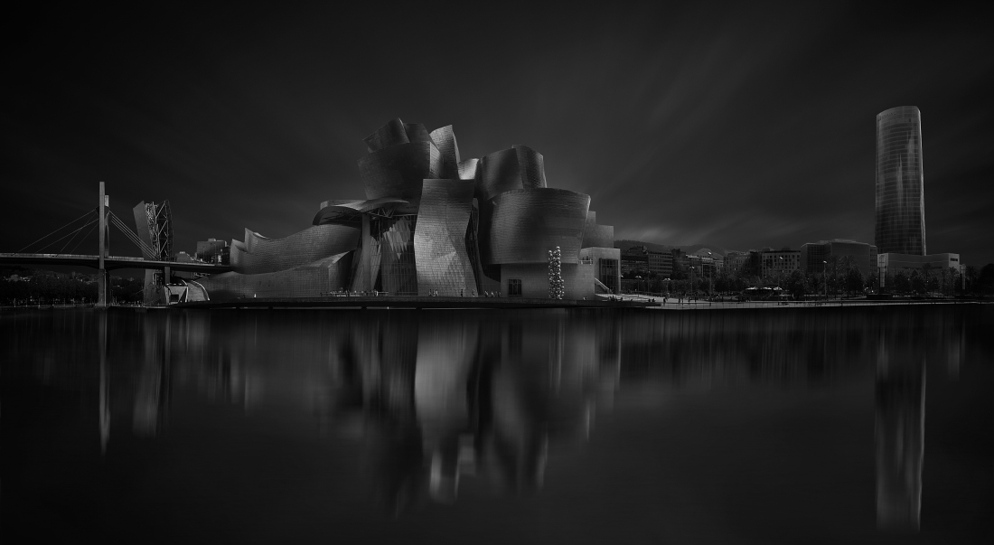 Reflections in black
