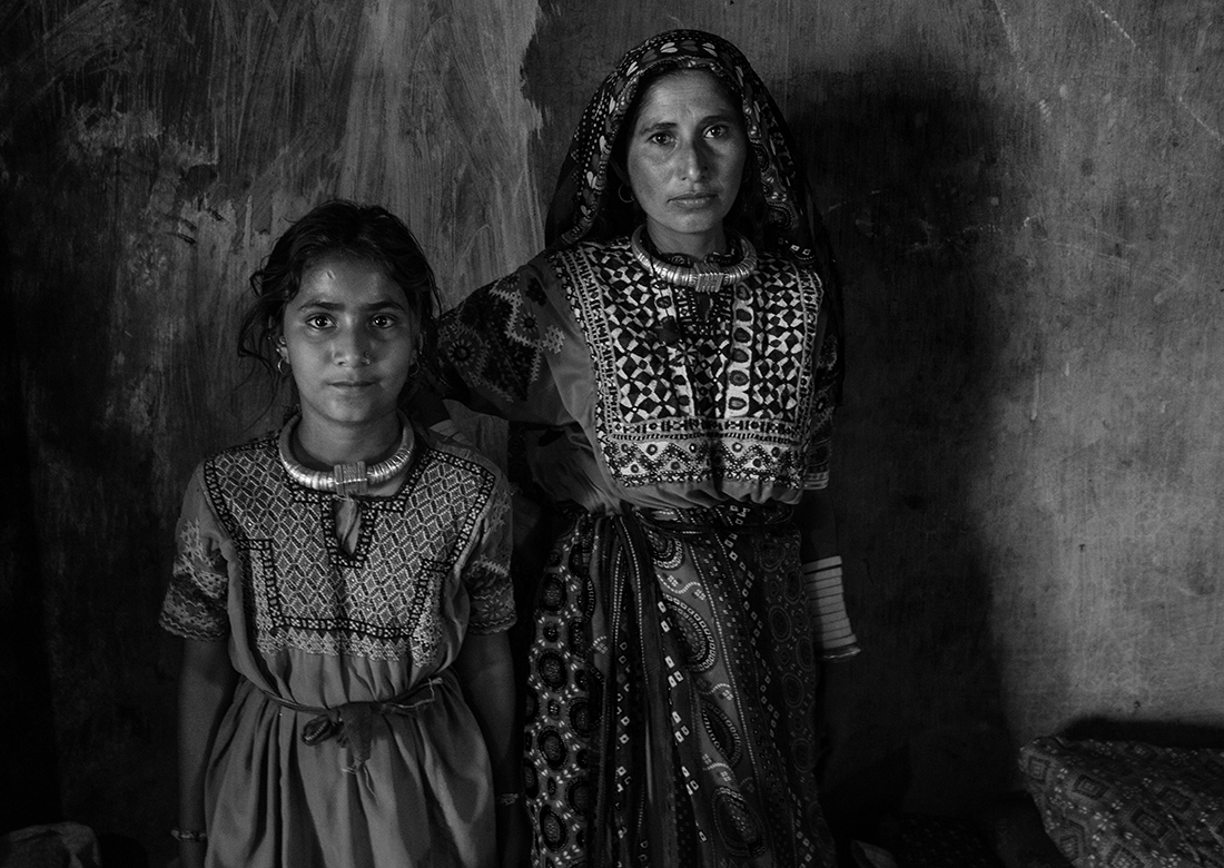 Kutch woman with Safina