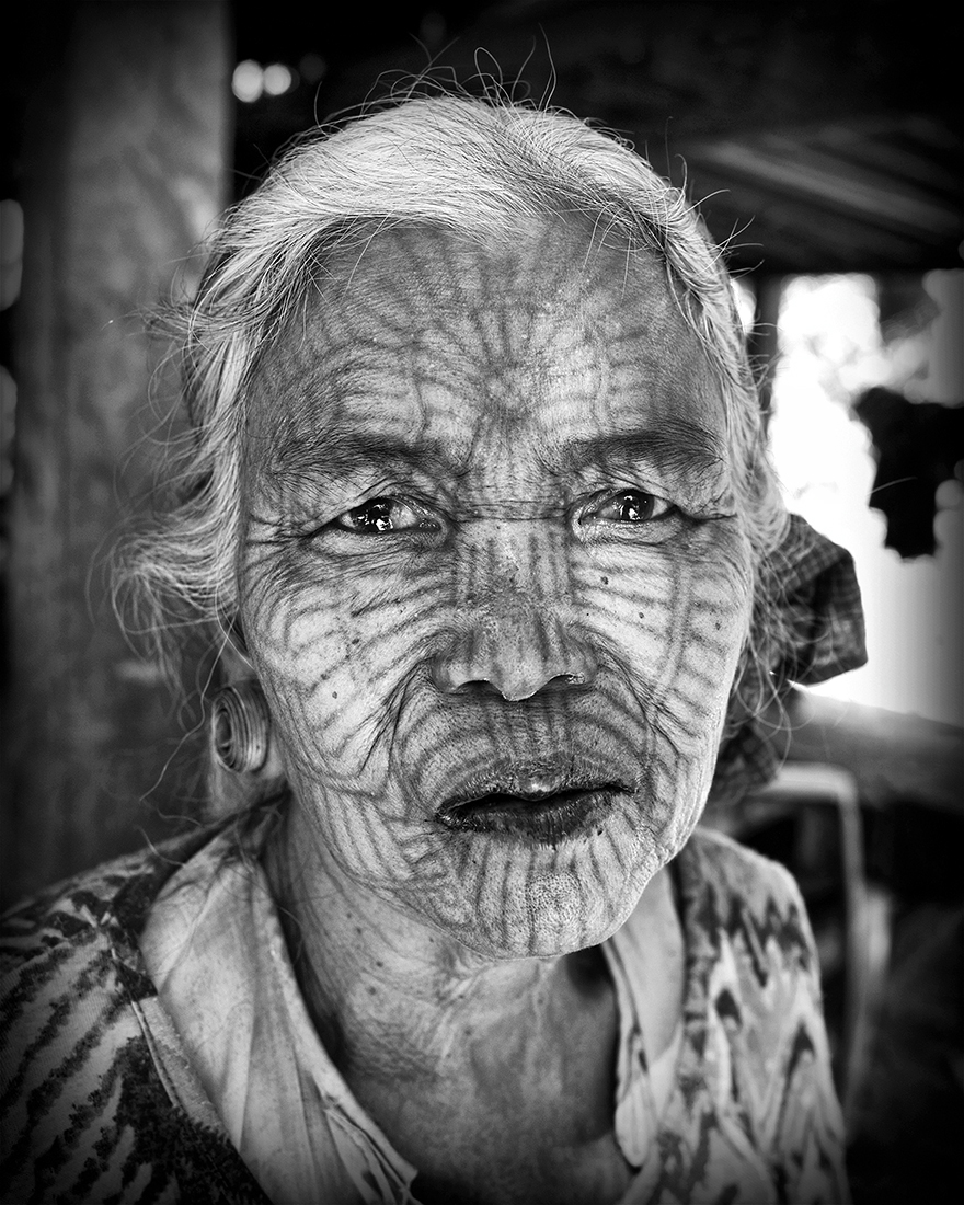 Tattooed Chin Ladies