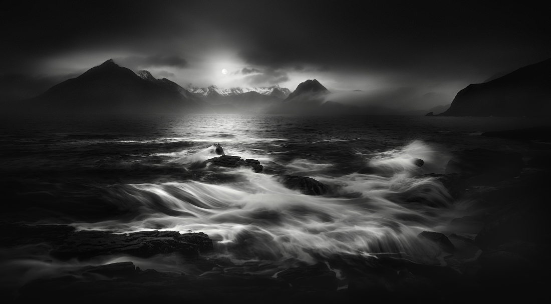 The dramatic weather in northern Scotland