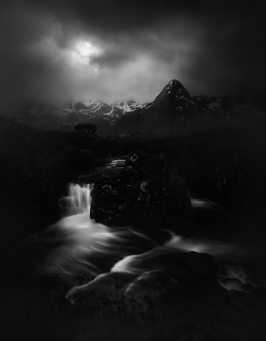 The dramatic weather in northern Scotland