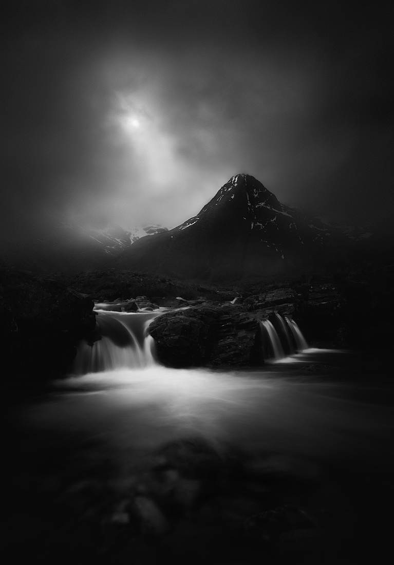 The dramatic weather in northern Scotland