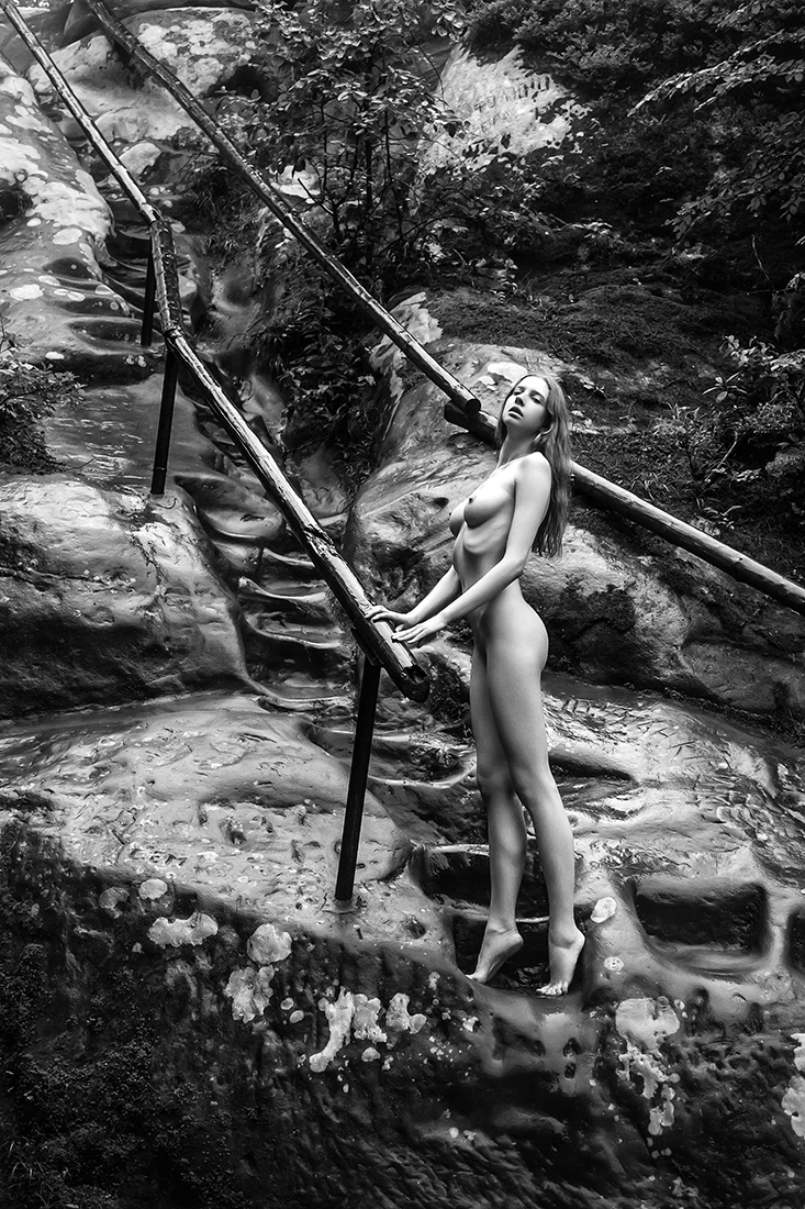nude in the landscape...