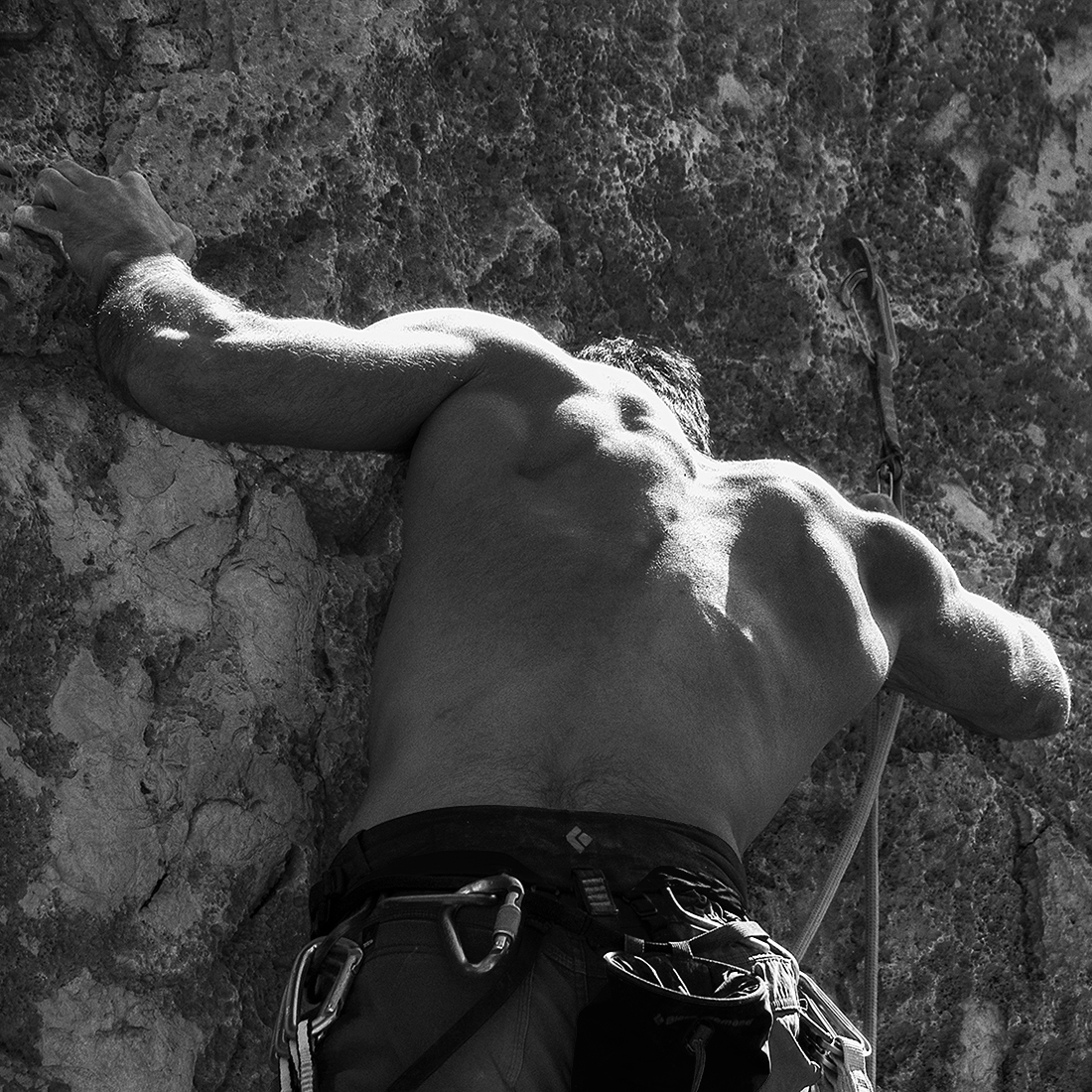 Climbing Close Up
