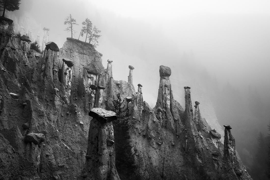 Dark pyramids
