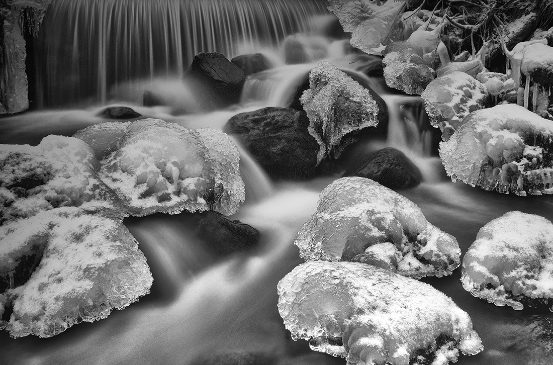 Ice river